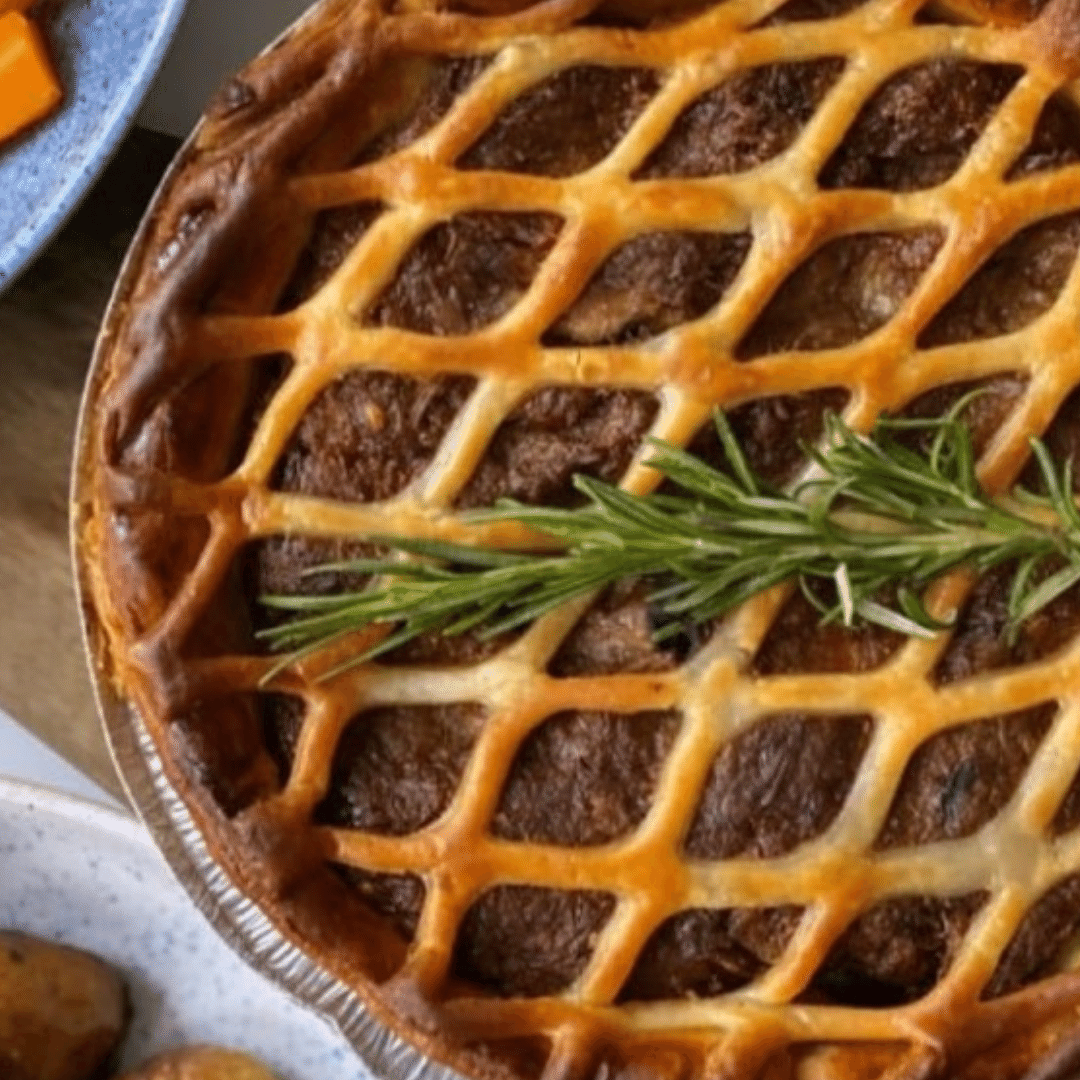 Sussex Beef, Thyme & Red Wine Pie